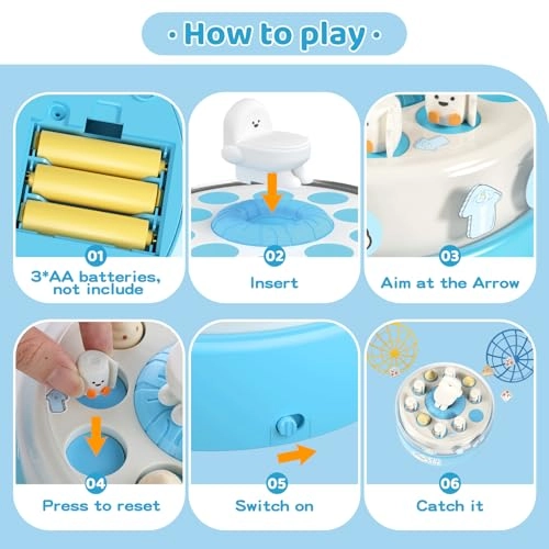 Toilet Catch and Bounce - 3+