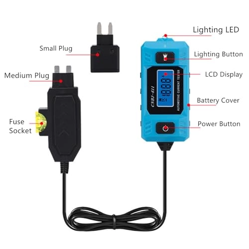 Current Tester - 0.01A-19.99A LED display