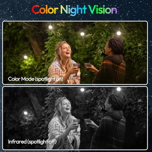 Wireless Outdoor Solar Security Camera 2K Pack