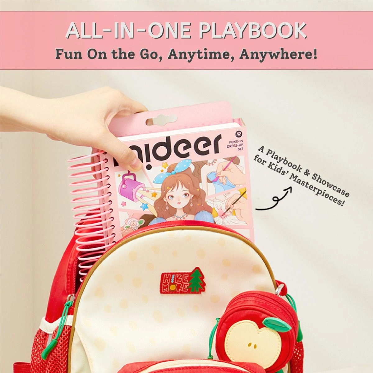 Poke-in Dress Up Kit - Real fabric Needle-free