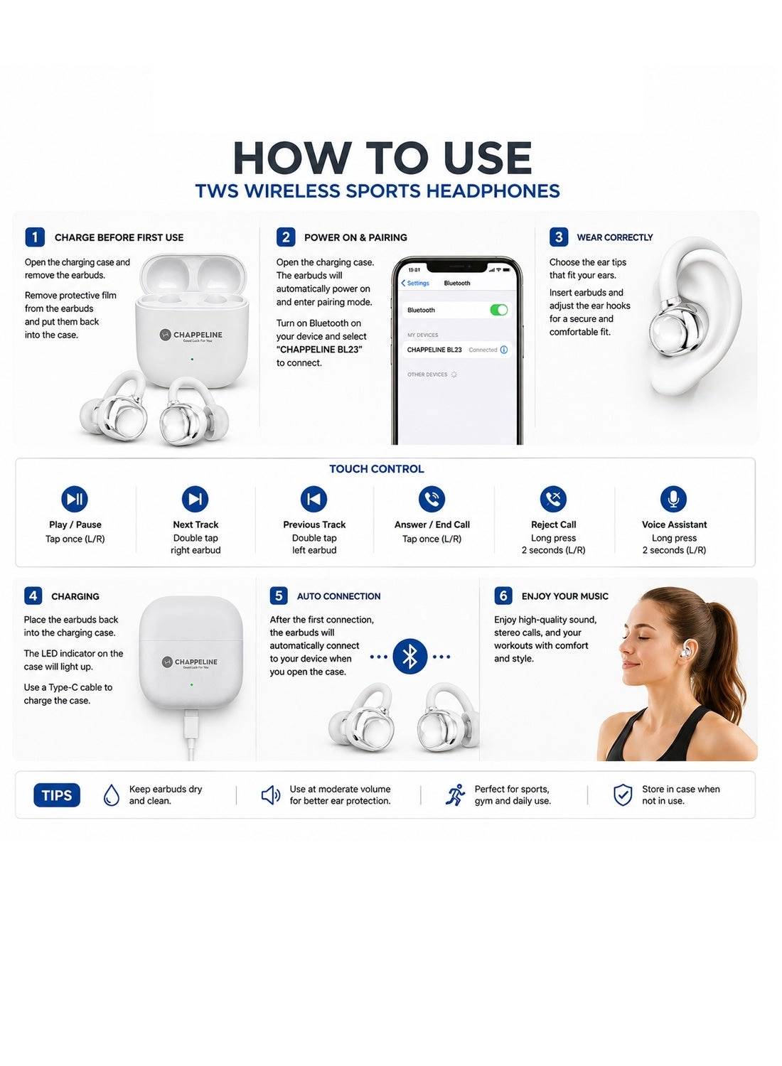 BL23 Wireless Earbud