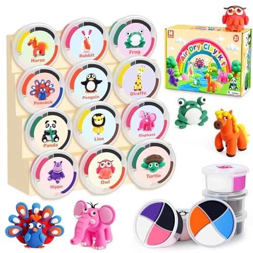 Air Drying Clay - 3+ years 12 pcs