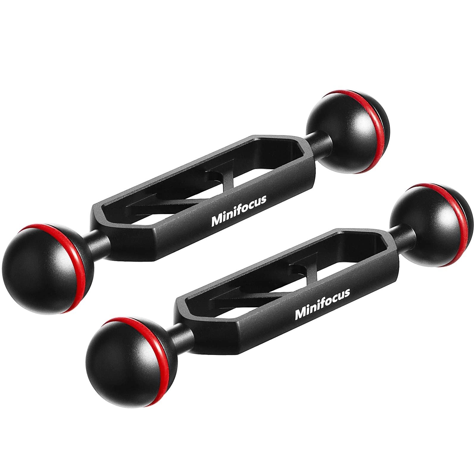 MINIFOCUS Double 1” Ball Arm - 5'' 2Pcs