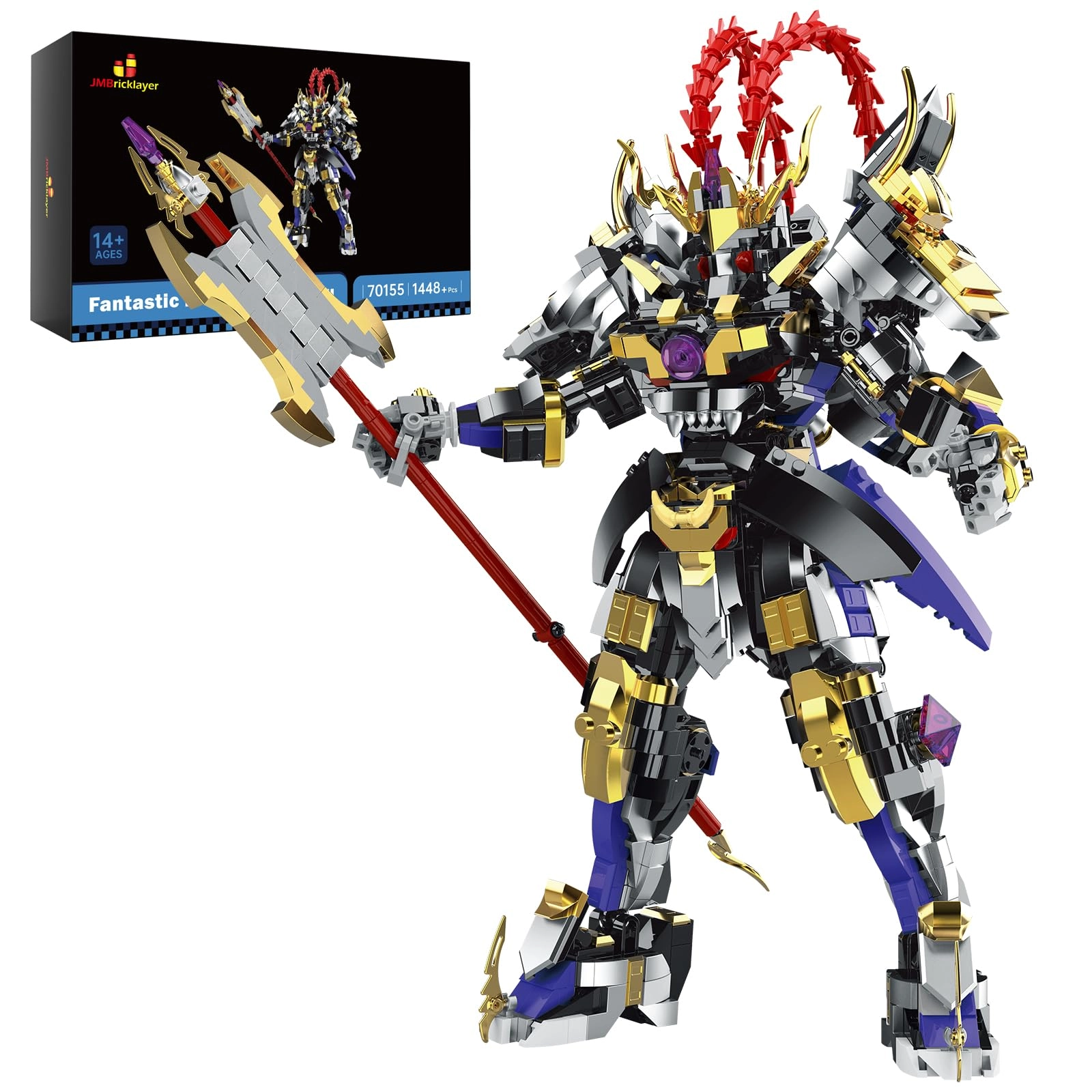 Shenzhen Aifu Network Technology Co.,Ltd Mecha 70155 - 1448 Pieces