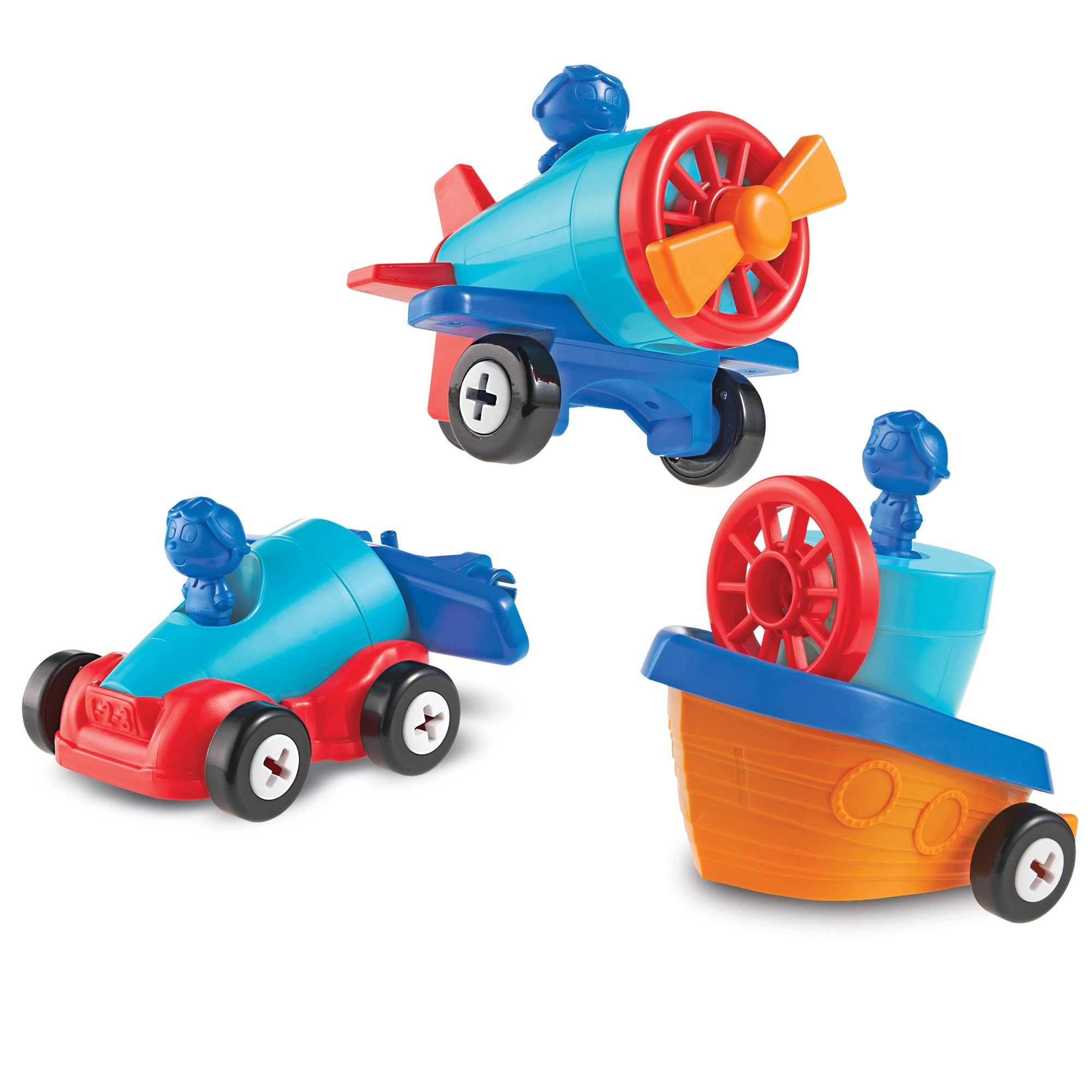 Learning Resources 1-2-3 Build It! - 5 years and up 15 pieces