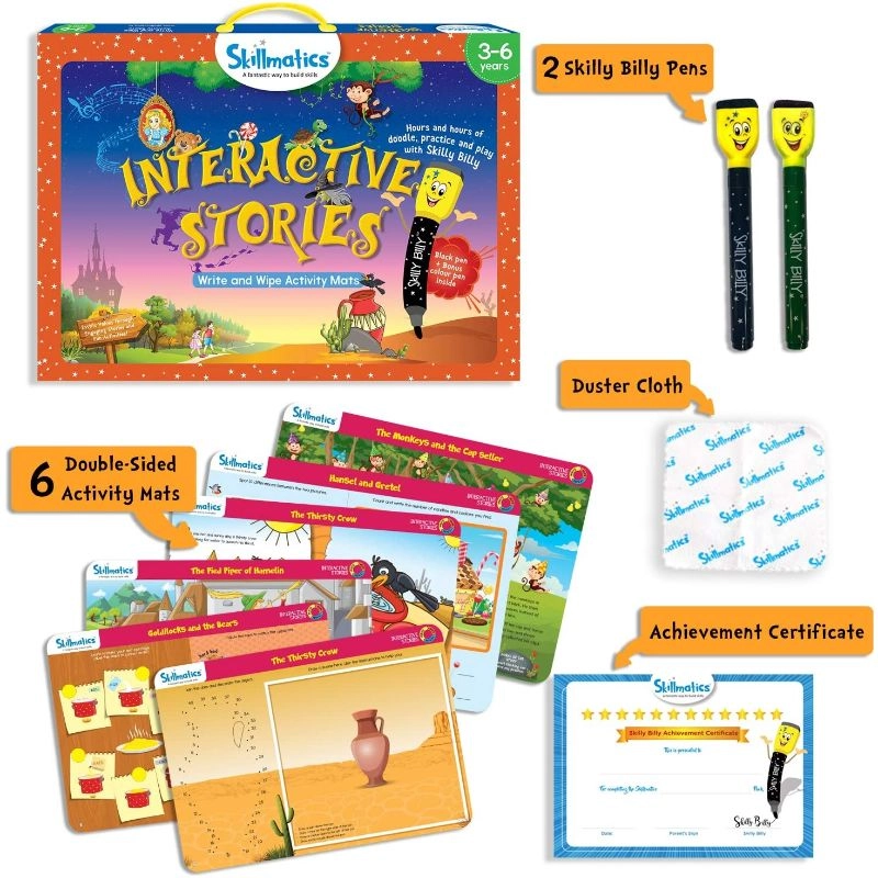 Interactive Stories - Suitable for 3-6 years