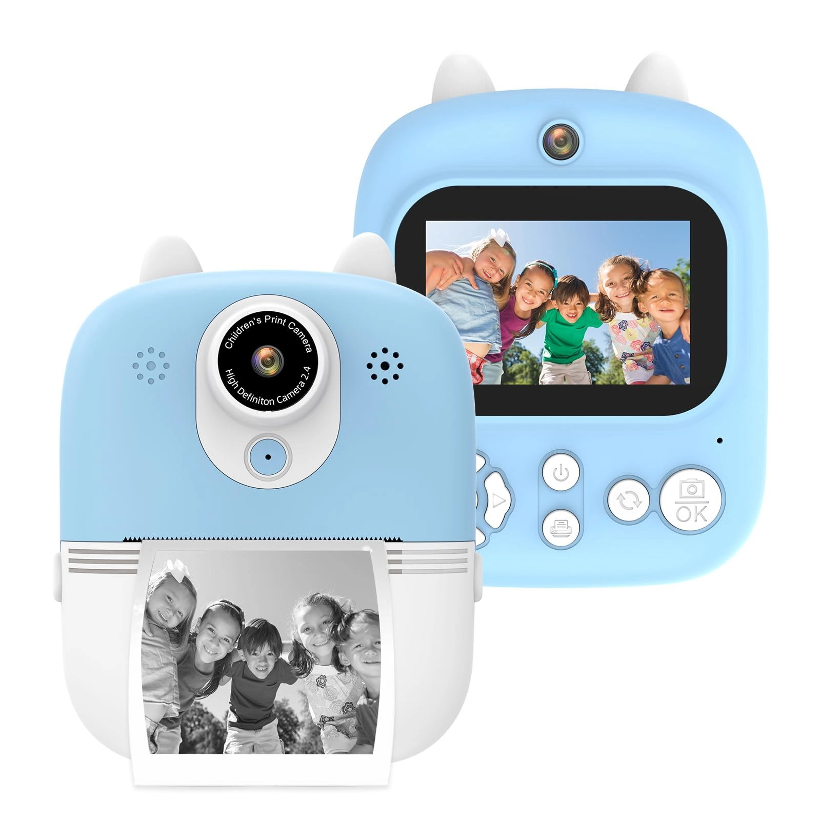 Instant Print Camera - 48MP Thermal Printing