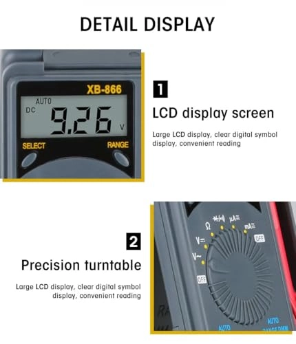 XB866 - Mini Auto Range LCD Handheld