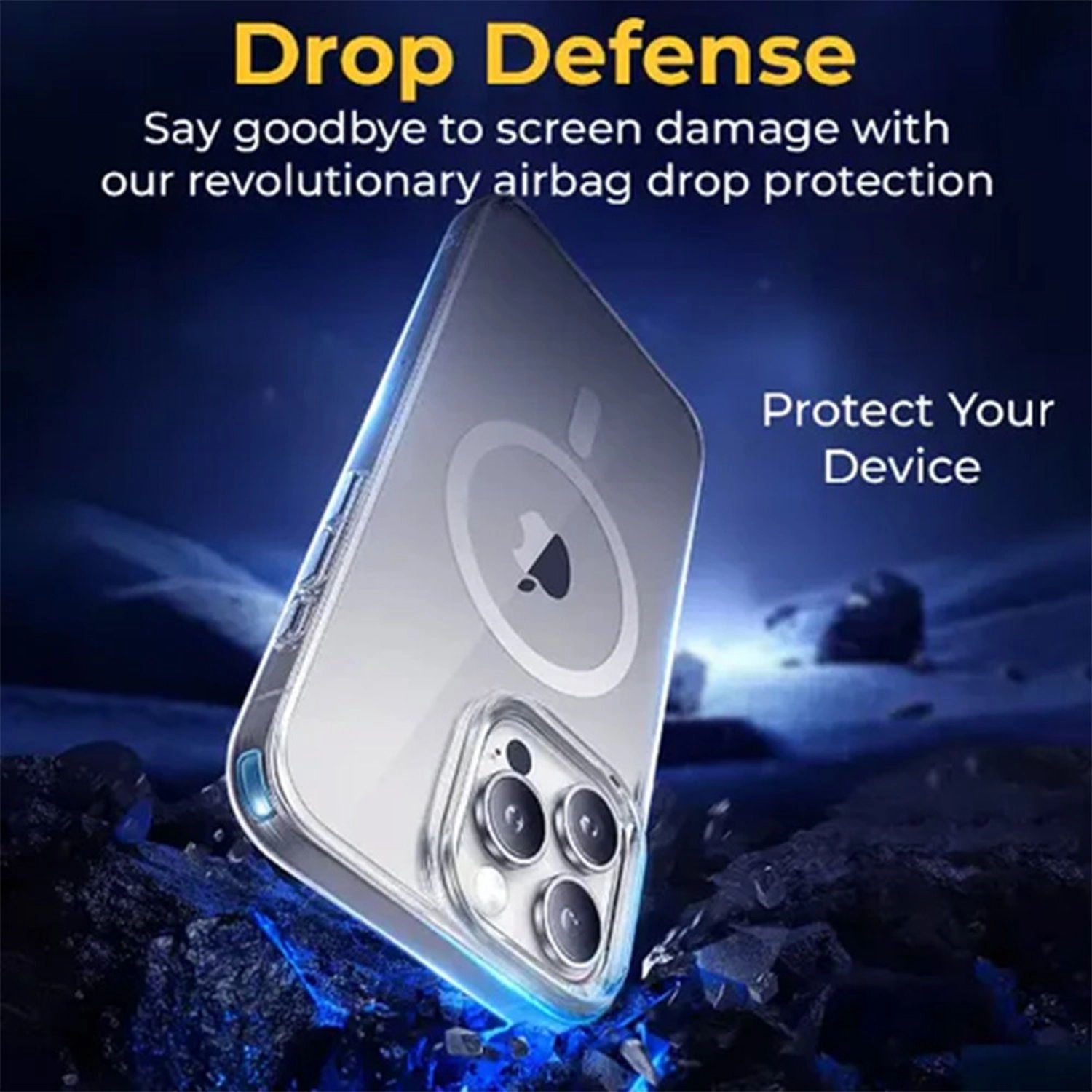 MagSafe Case - Thermoplastic Polyurethane, PC for iPhone 16 Pro Max