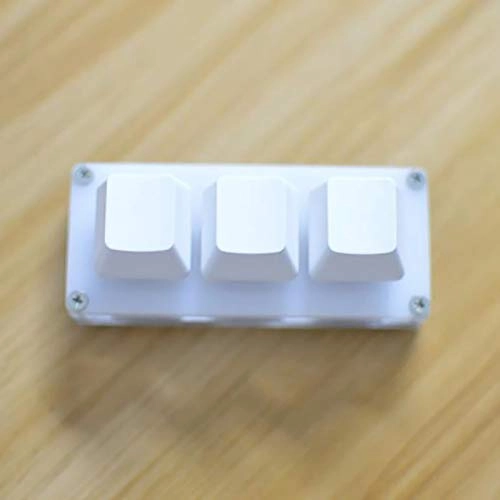 3-Key Mini Gaming Keyboard - Wired/Wireless