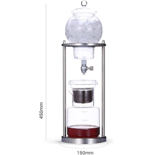 Cold Brew Drip Coffee Maker - 800ml High Borosilicate Glass