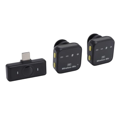 Cryfoktbvpexy0675 Wireless Microphone - Noise Cancelling 6-hour Battery