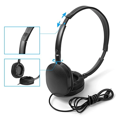 Student Classroom Wired Headphone 50 Pack