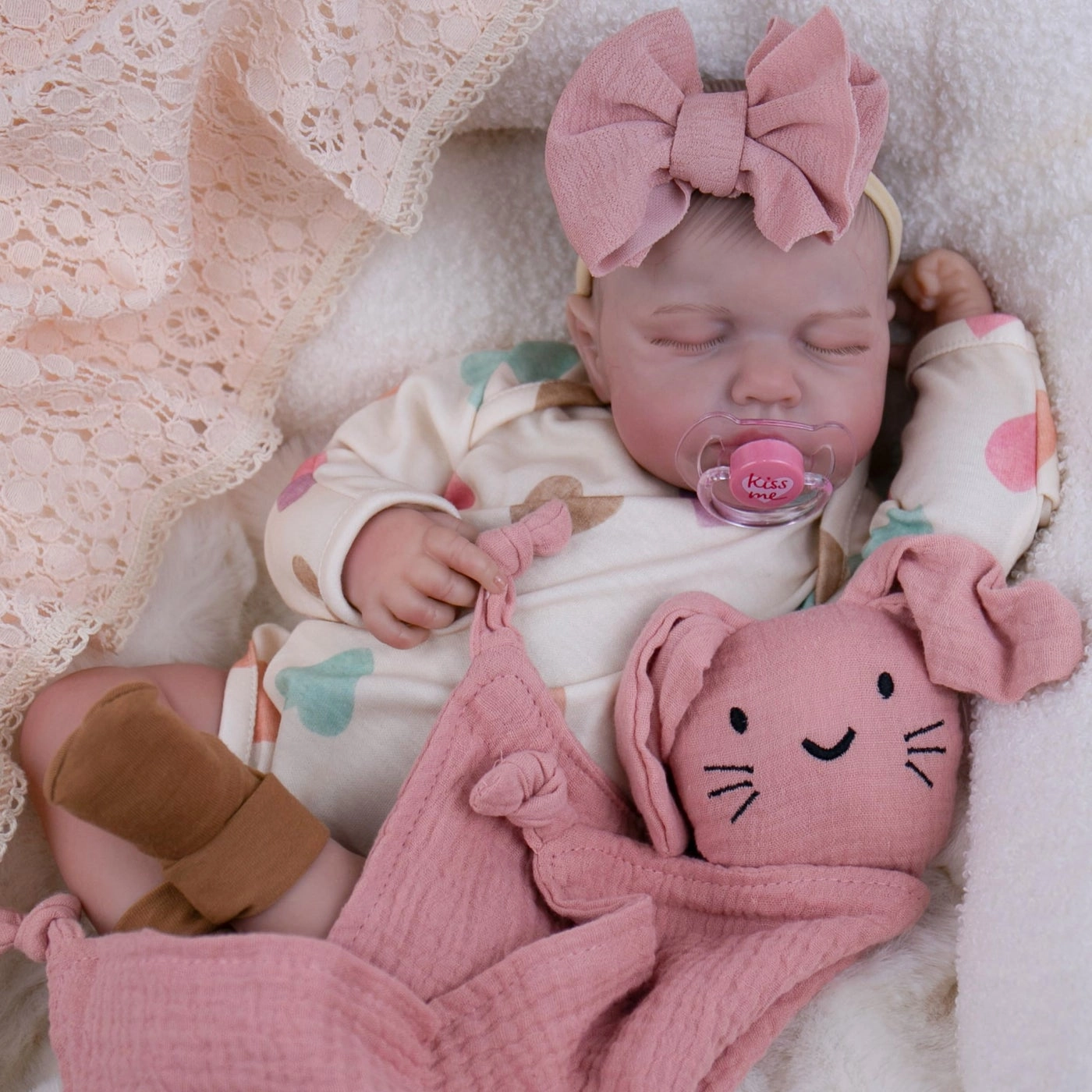 Reborn Baby Doll - 20-Inch Cloth Body Ages 3+