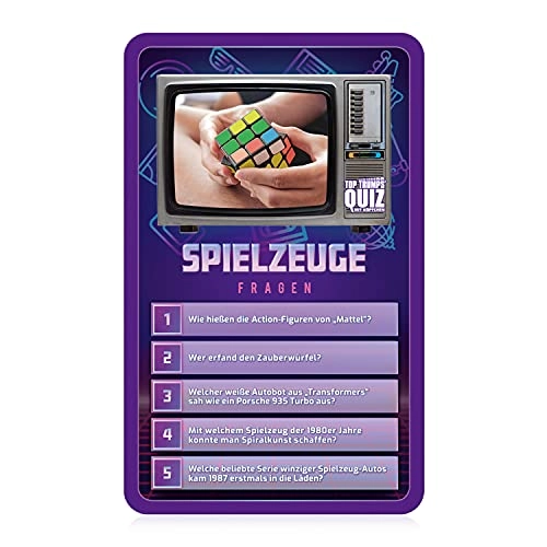 Top Trumps Quiz 80er