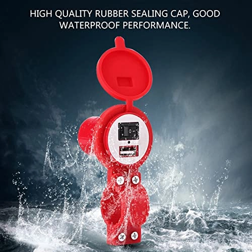 Motorcycle Waterproof USB Charging Socket - 12-24V 2 Amps