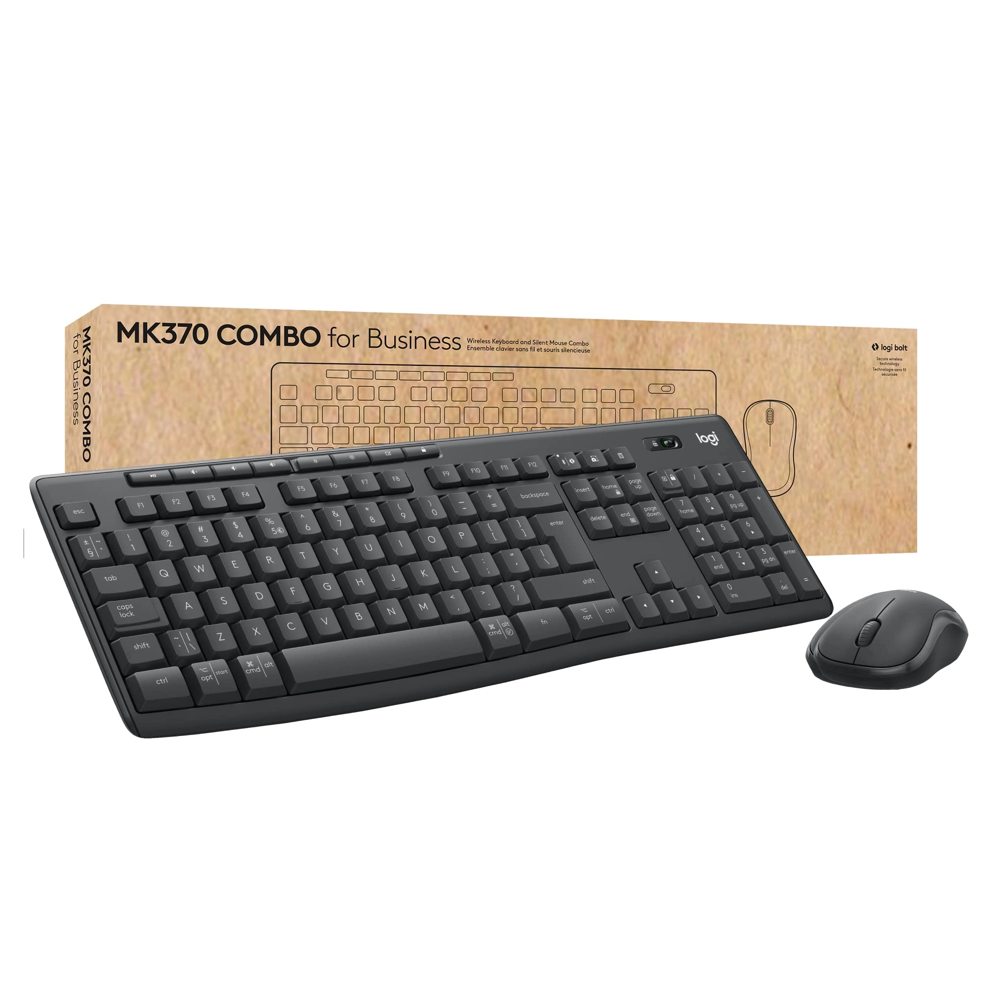 Logitech MK370 - QWERTY Bluetooth USB
