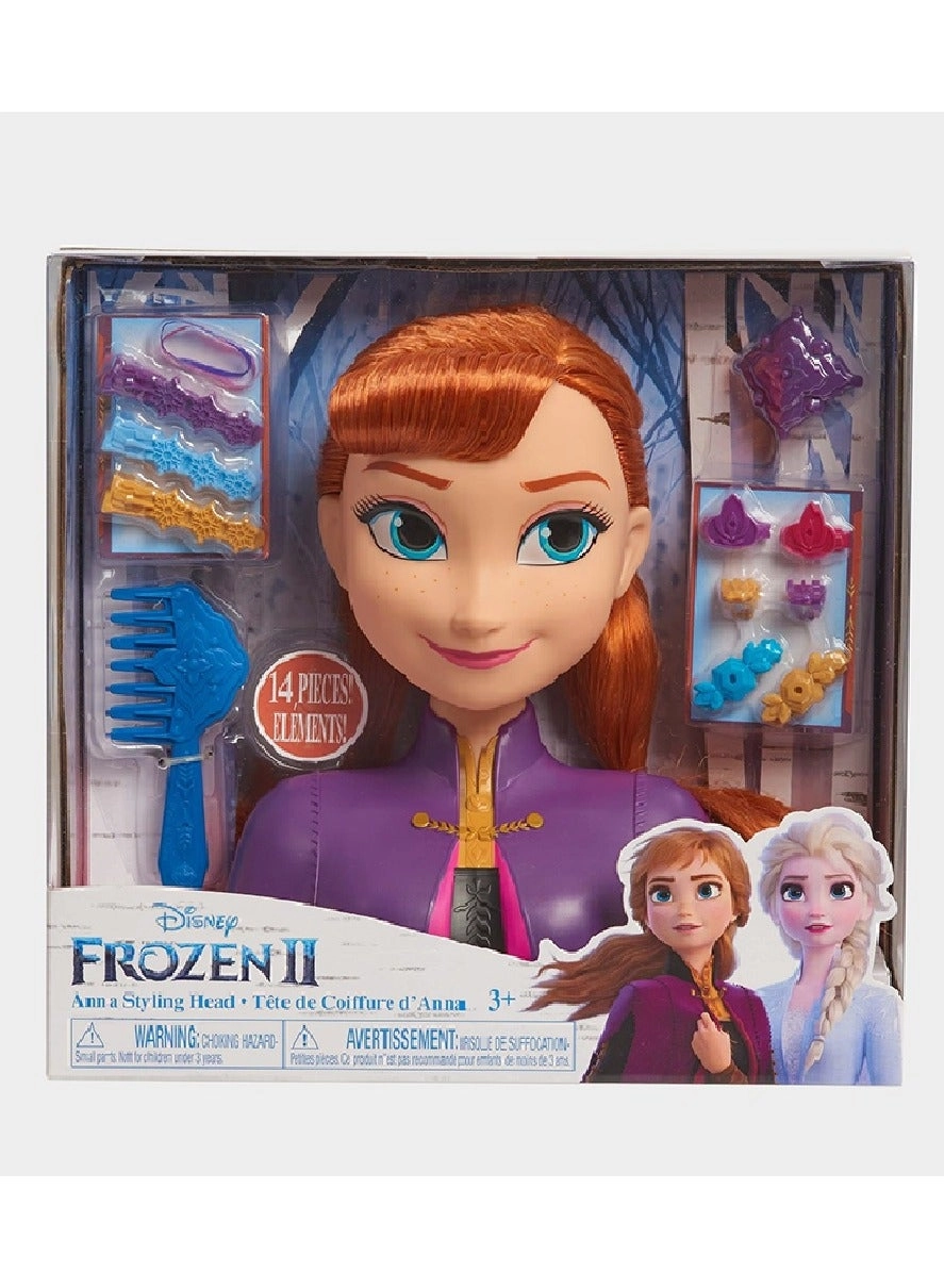 Disney Frozen Anna Styling Head - Ages 3+