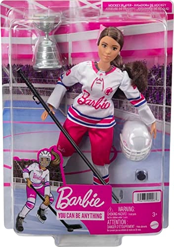 Barbie Tim Hortons Doll - 12-inch Curvy Hockey Uniform Ages 6+