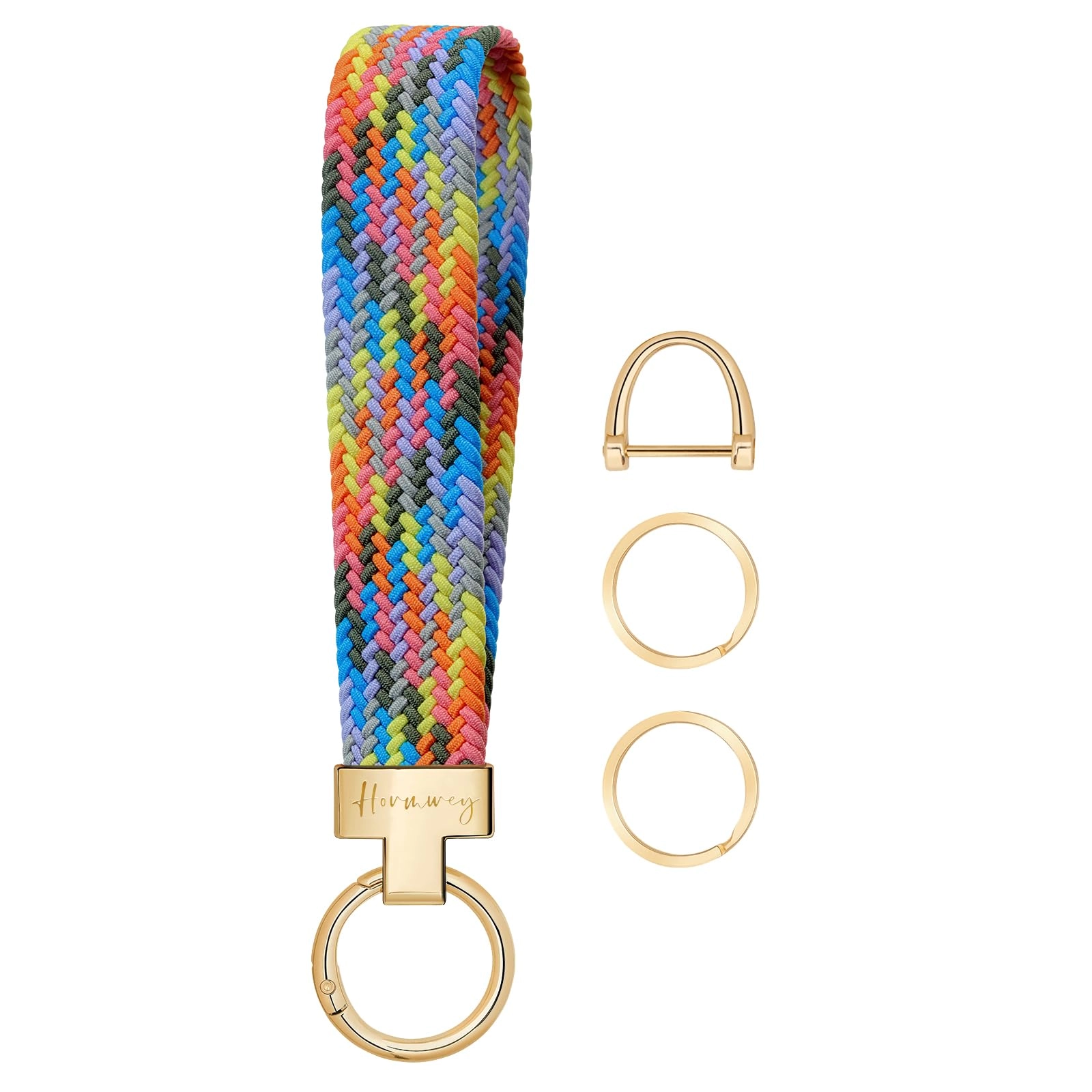 Elastic Wristlet Keychain - Fun