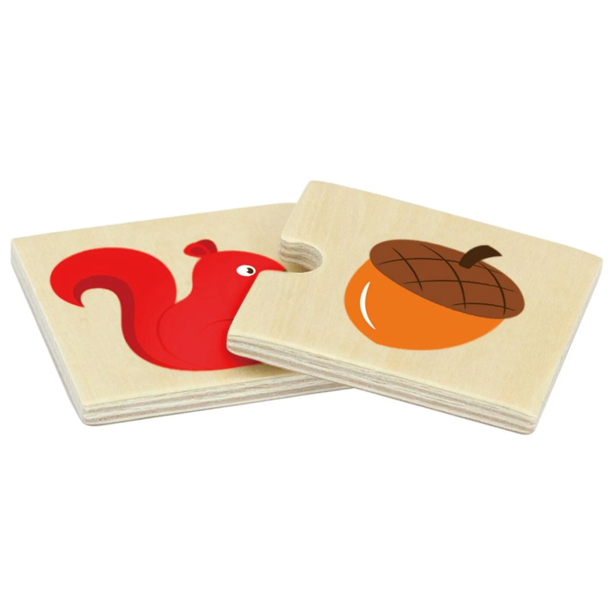 Animal Feeding Mix & Match Puzzle - 2 years & above 12 pieces