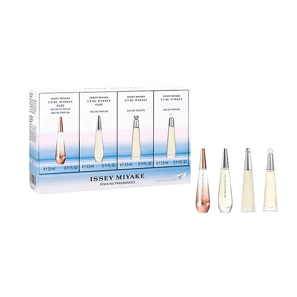 Issey Miyake L'Eau D'Issey Nectar + Pure + L'Eau D'Issey - 4 x 3.5ml Eau de Parfum