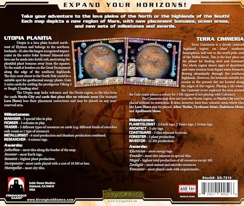 Terraforming Mars: Utopia & Cimmeria