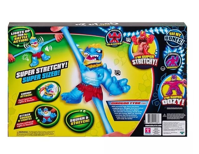 Shredz + Blazagon + Dinogoo Tyro - Heroes of Goo Jit Zu