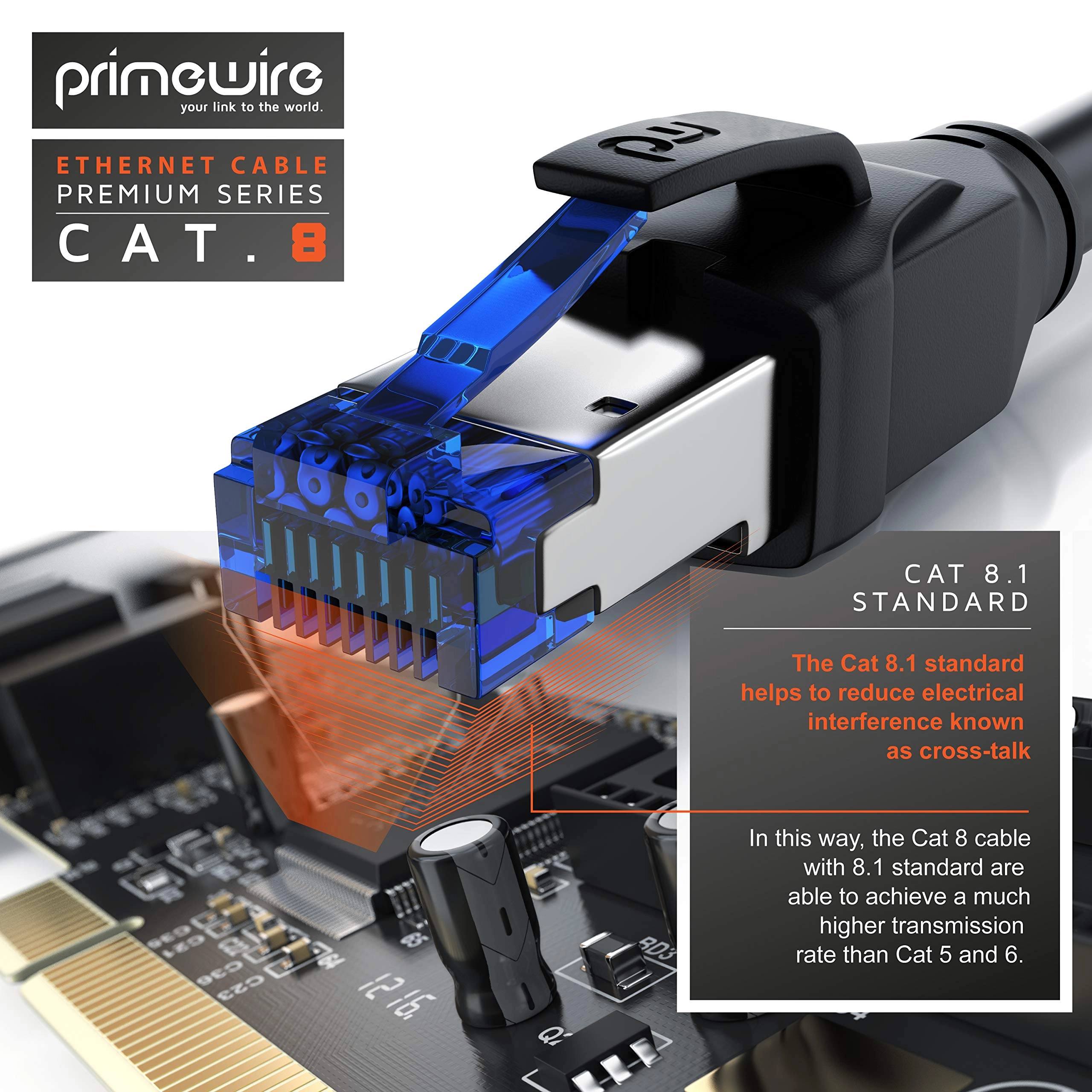 Cat 8 Ethernet Cable - 3M