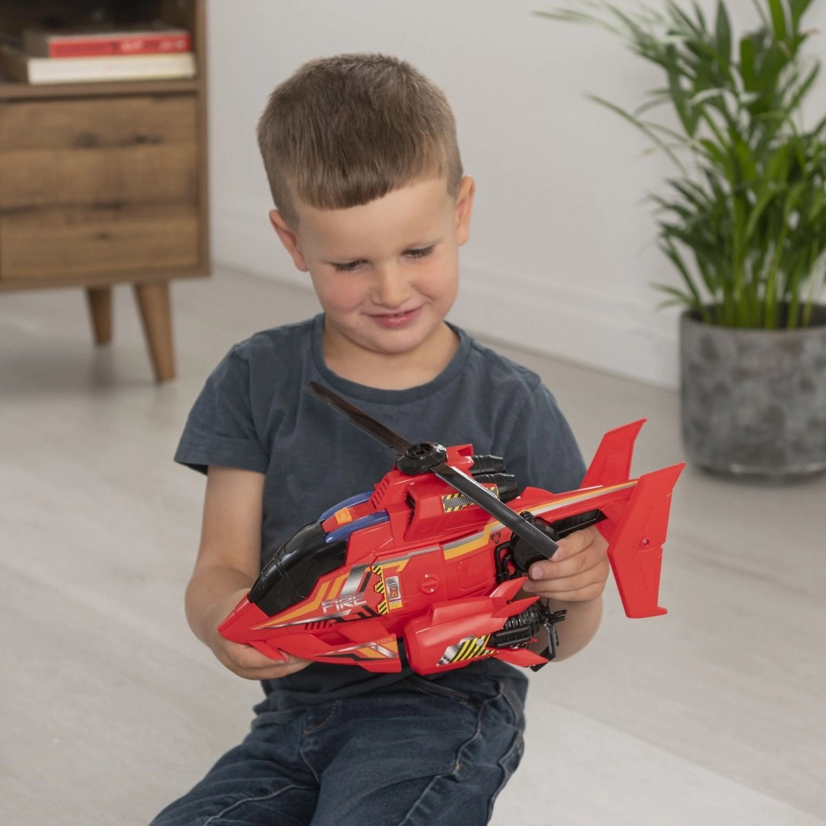 Mean Machines Light And Sound Fire Helicopter