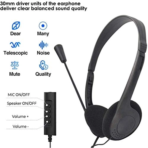 USB Headset - Wired Headset