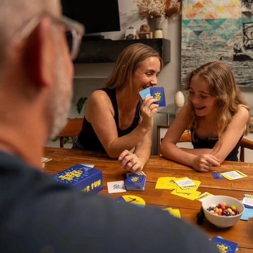 The Super Fun Family Time Game - Card Game