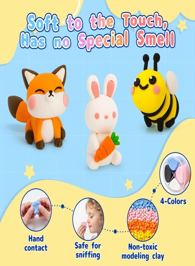 Air Dry Clay Kit - 12 pcs