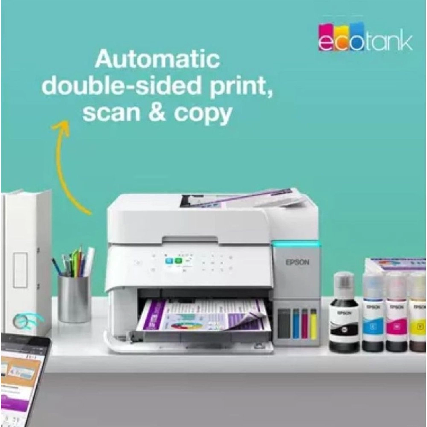 EcoTank 3-in-1 Ink Tank Printer L6376 - Ink Tank Color