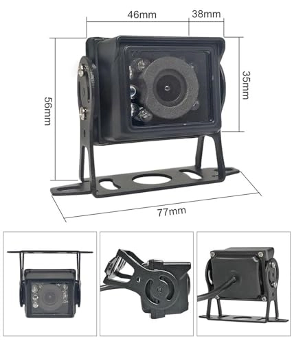 Car Backup Camera - Night vision 6M video cable 720x540