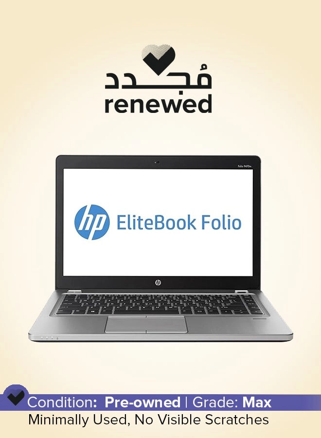 HP (Renewed) Folio 9470m - 14'' i7 3rd Gen 8GB DDR3 128GB SSD