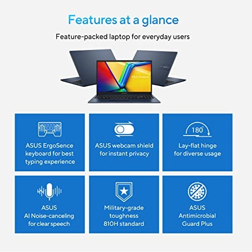 Vivobook 15 F1504ZA-AS34 - 15.6'' Core i3-1215U 8GB DDR4 128GB SSD