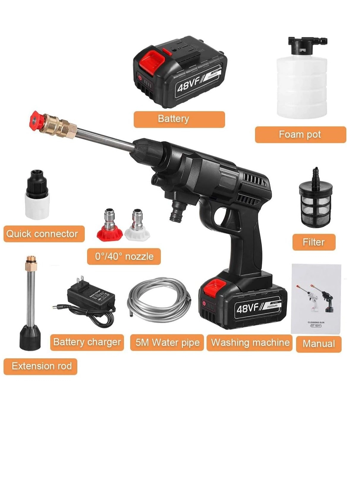 Cordless High Pressure Car Washer