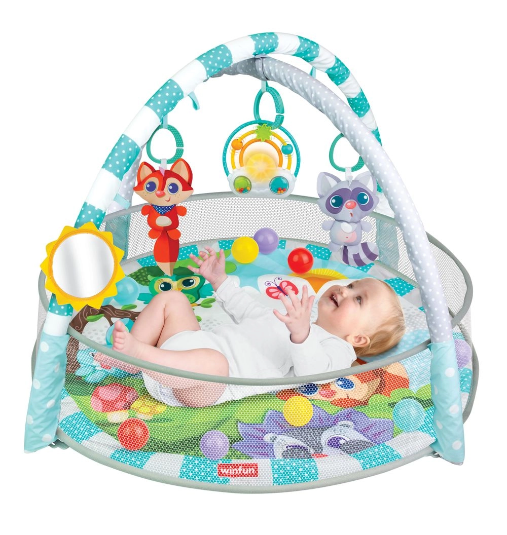 Magic Lights Musical Play Gym - Suitable for 0 month and above