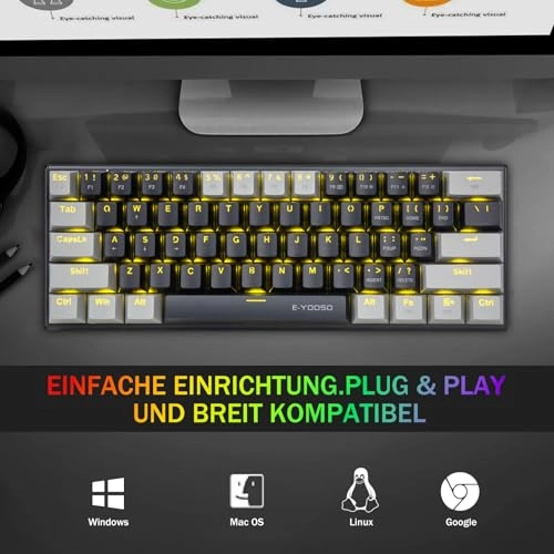 60% Mechanical Keyboard - US Wired