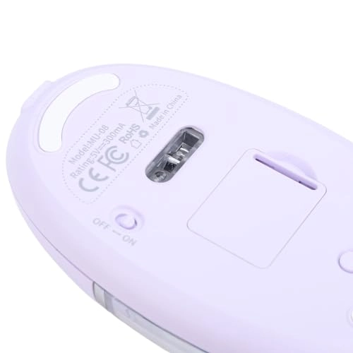 Gaming Mouse - Wireless 12 Month Battery Life Lavender Purple