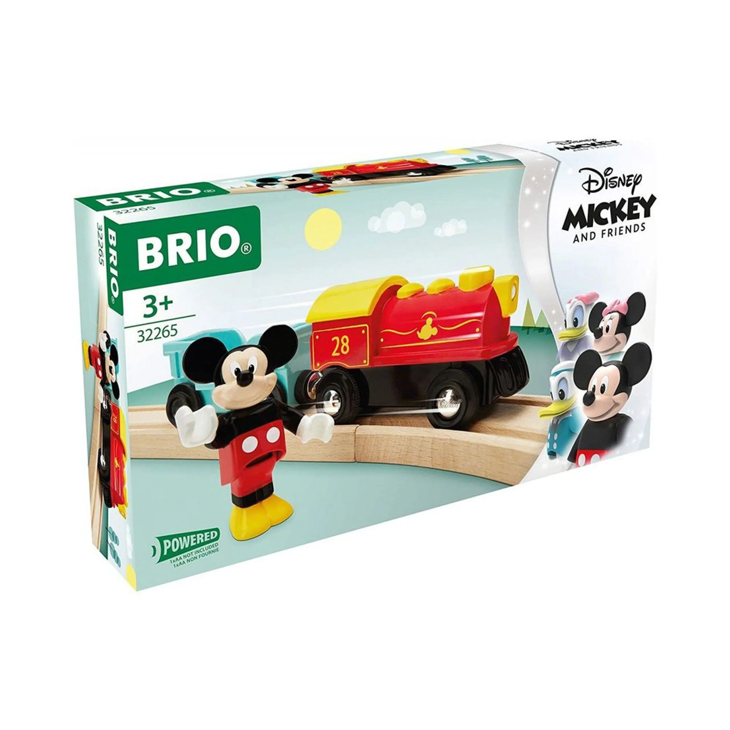 Mickey Mouse Battery Train - 3 pcs