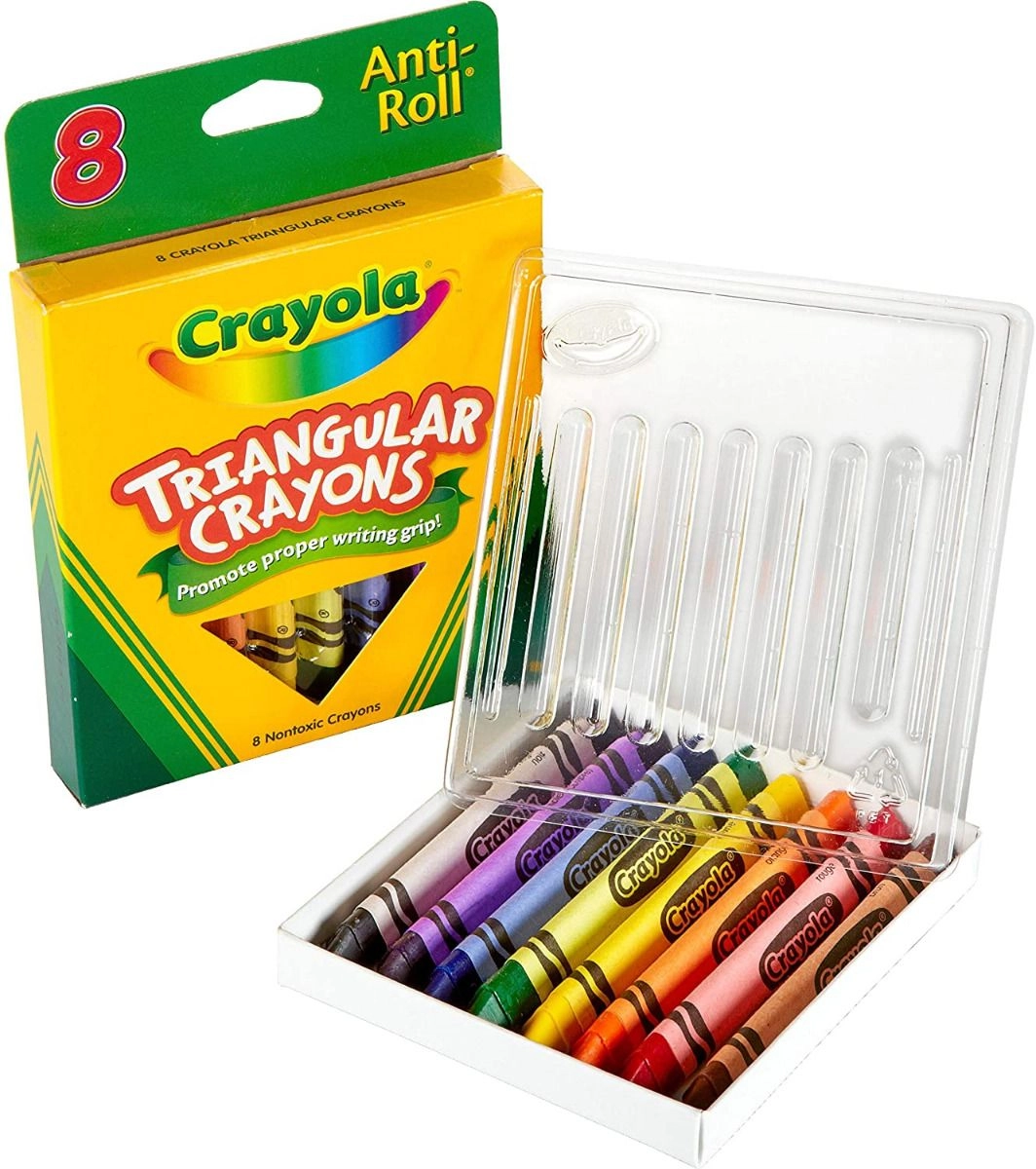 Triangular Crayons - 8 piece(s)