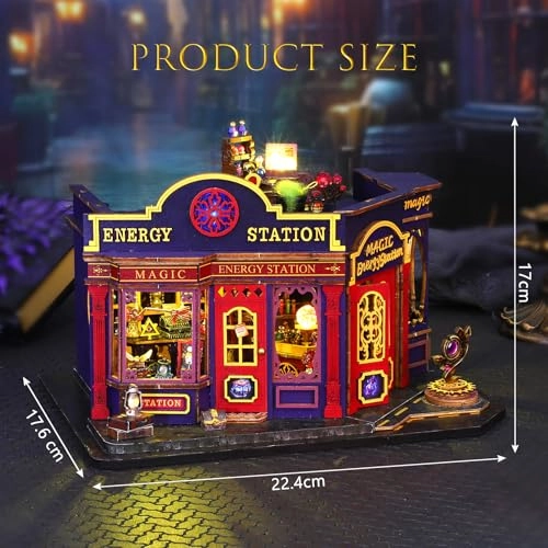 Miniature Dollhouse Kit - Paper Green