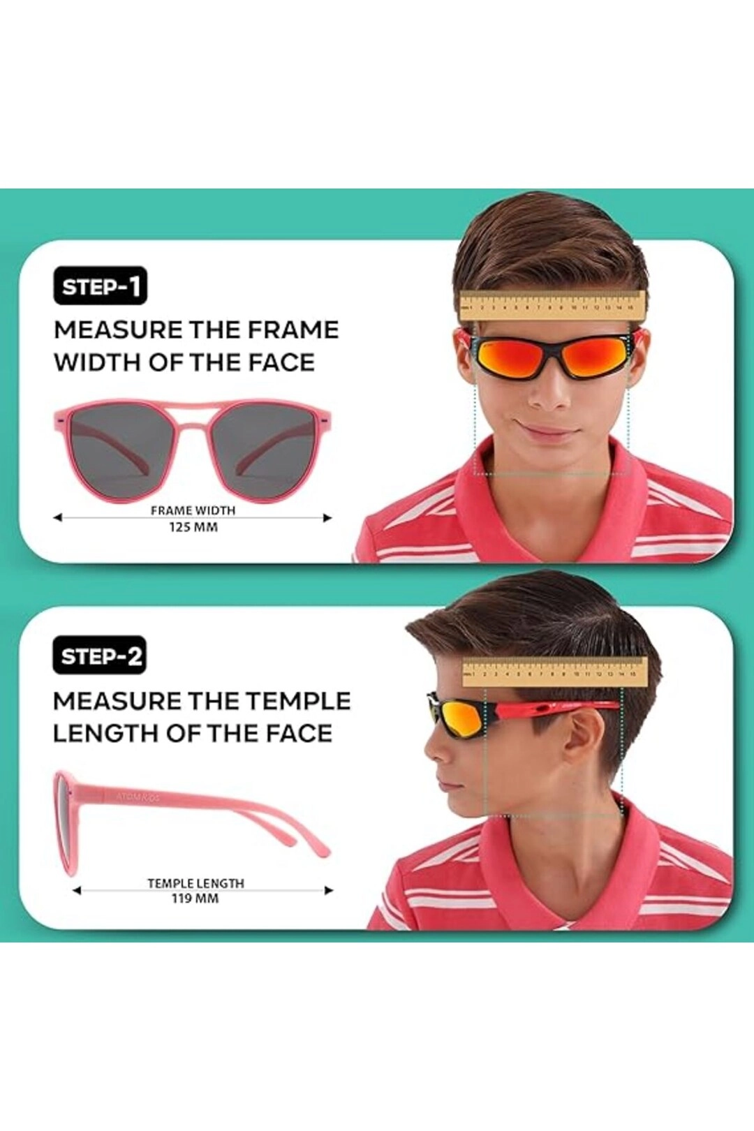 Double Bridge Sunglasses AK5-1 - Pink/Grey