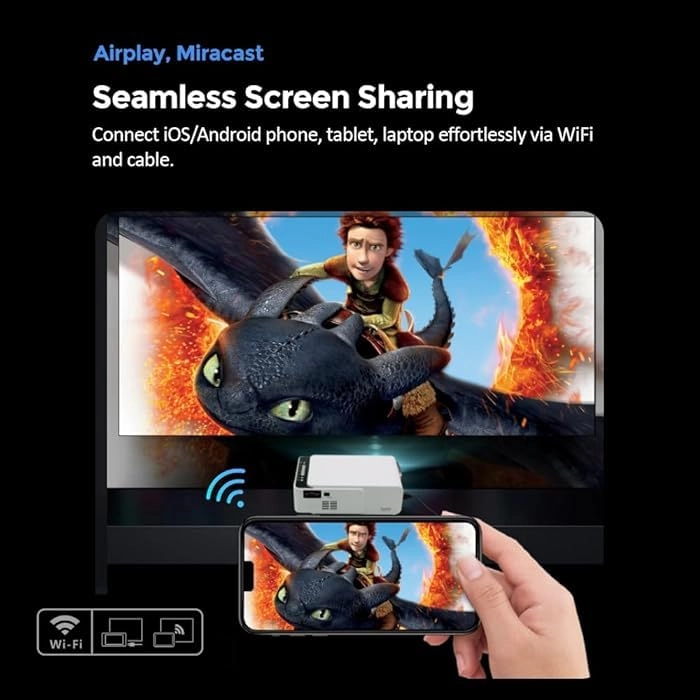 T-6 Pj 4700 Lm 1280 x 720 pixels