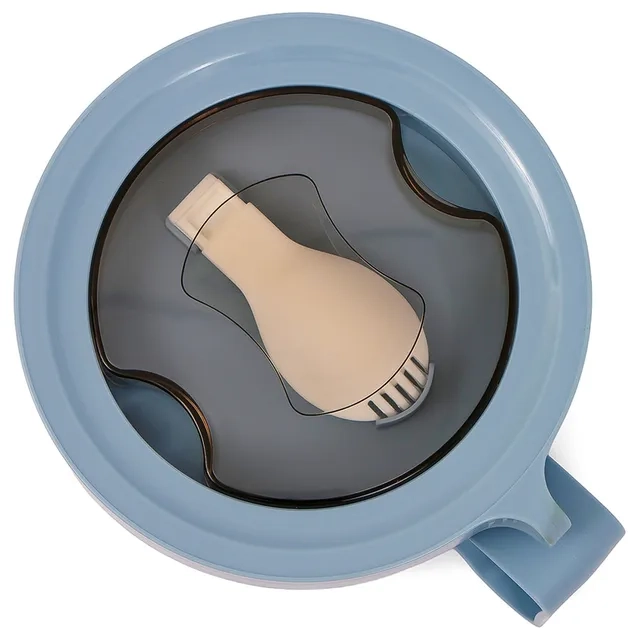 Lunch Box With Folding Spoon - 850ml