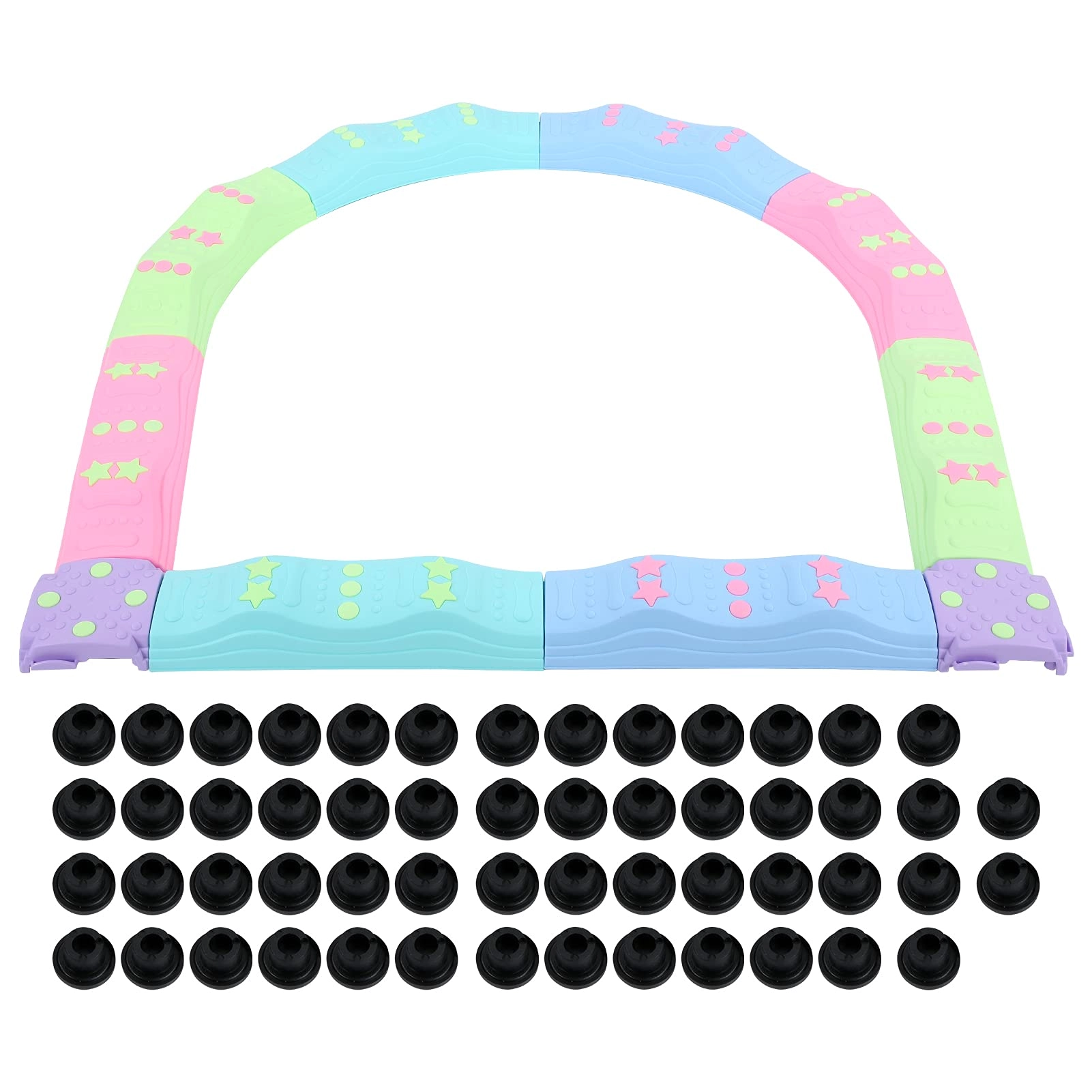 Sunisfa Children Balance Beam - Stackable Anti Slip Pad