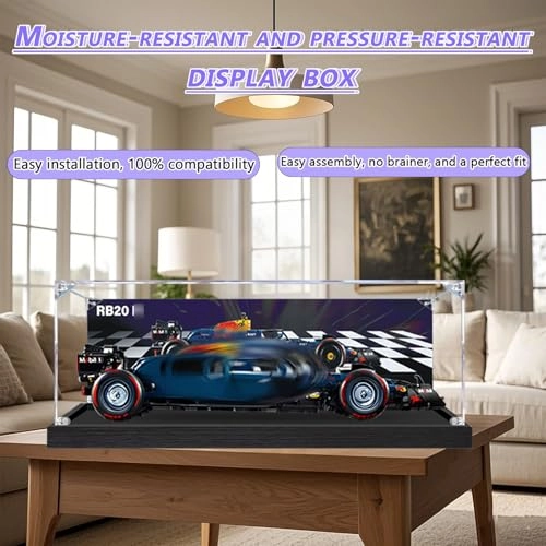 Acrylic Display Case - Compatible with Lego 62 x 30 x 20 cm