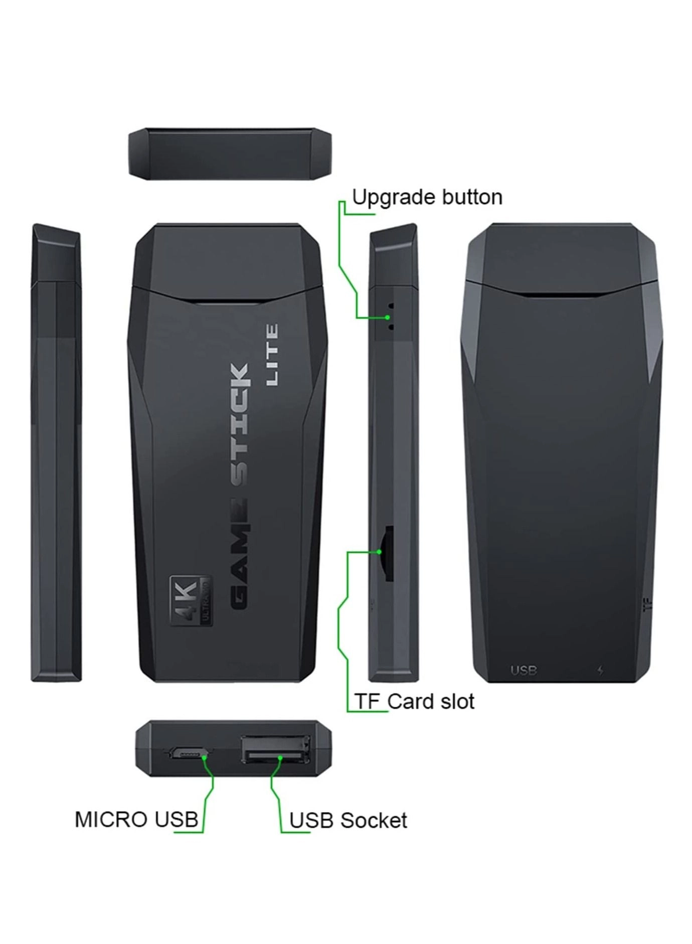 Smart Video Game - Black